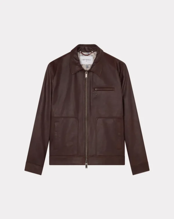 Best Sale Chevignon BLOUSON MOTOR Marron