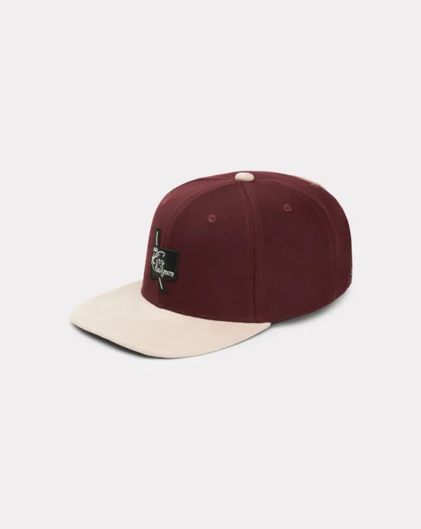 New Chevignon CASQUETTE AVEC BADGES KING CAP Burgundy