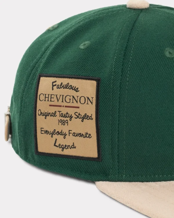 Best Chevignon CASQUETTE AVEC BADGES KING CAP Vert