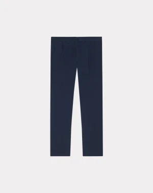 Clearance Chevignon PANTALON DUCK FOLD IVANA Bleu marine