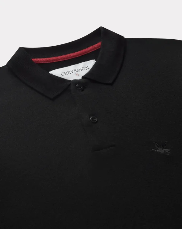 New Chevignon POLO CARTOUCHE 2 Noir