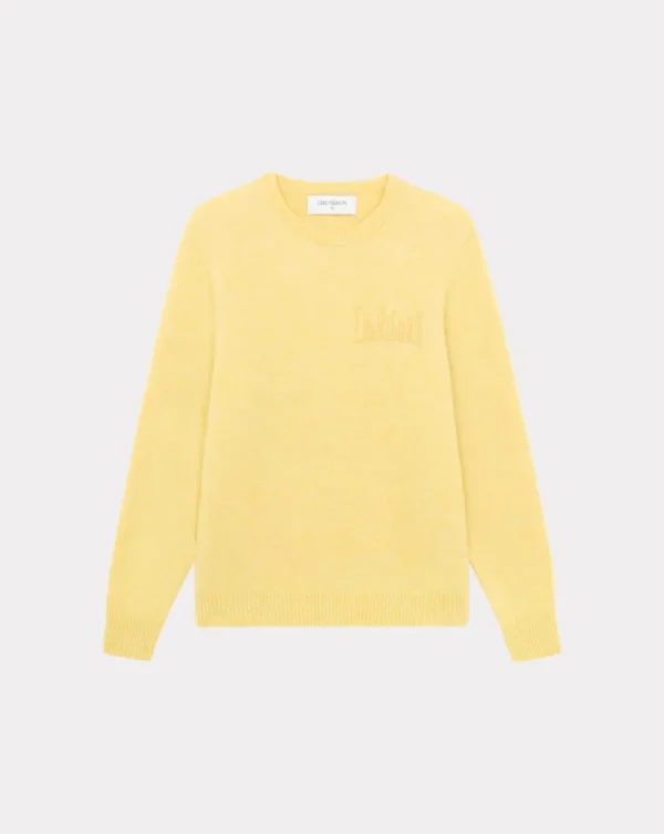 Shop Chevignon PULL CITY WOOL Jaune