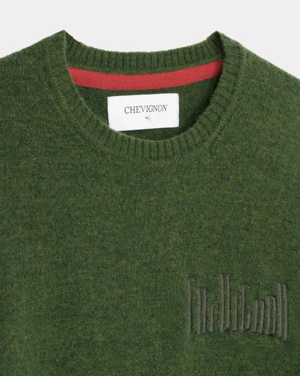 Discount Chevignon PULL CITY WOOL Vert