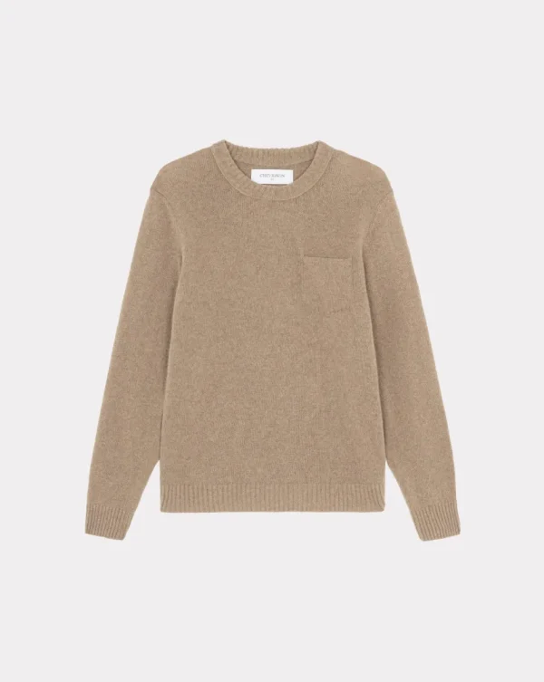 Clearance Chevignon PULL POCKET WOOL Beige