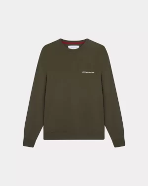 Fashion Chevignon SWEAT BRODÉ CITY SWEAT Kaki