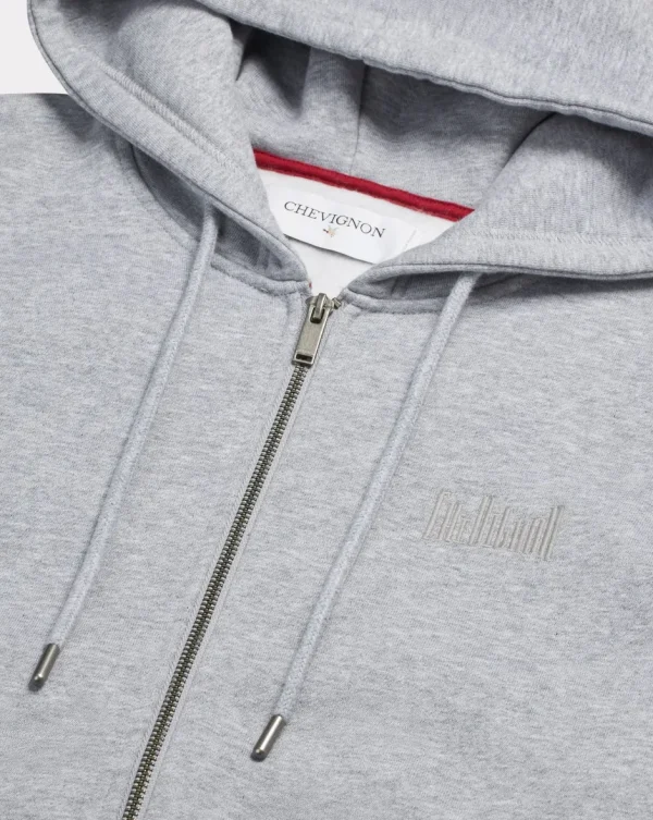 Online Chevignon SWEATSHIRT CITY HOOD BASIC Gris