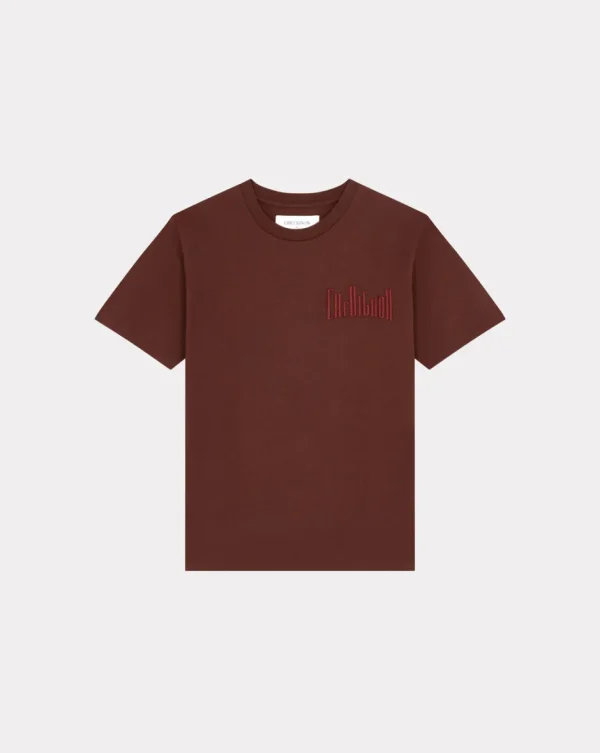 Sale Chevignon T-SHIRT CITY TEE OVERSIZE Burgundy