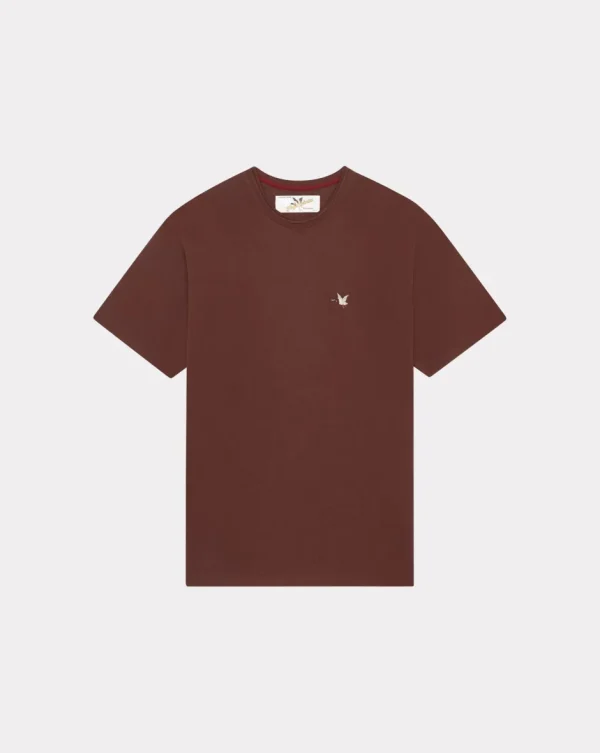 Online Chevignon T-SHIRT DUCK TEE Burgundy