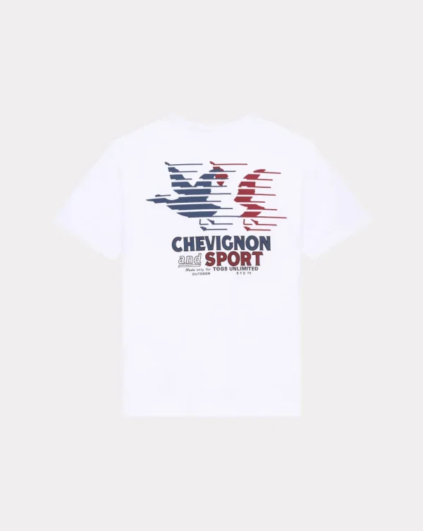 Best Chevignon T-SHIRT SPORT Blanc