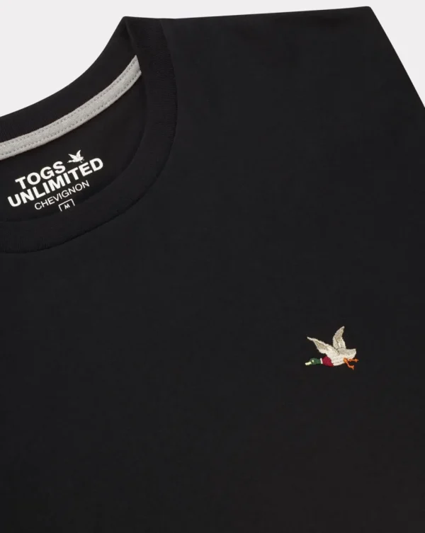 Discount Chevignon T-SHIRT T-TOGS Noir